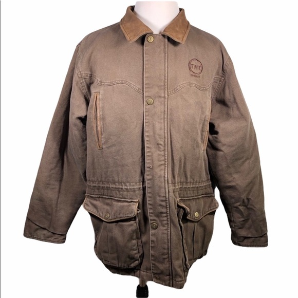 CABELA’S Zip and Snap Jacket with TNT Sports Logo - Picture 1 of 16